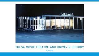 Tulsa movie theatres and drivein history 19601989 [upl. by Nylecyoj]