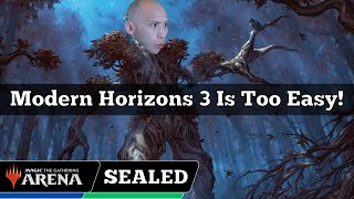 Modern Horizons 3 Is Too Easy  Modern Horizons 3 Sealed Early Access  MTG Arena [upl. by Nalat]