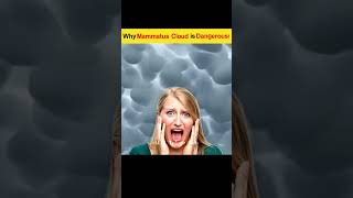 Why Mammatus Cloud Is Dangerous 😲😲 shorts [upl. by Erastatus]