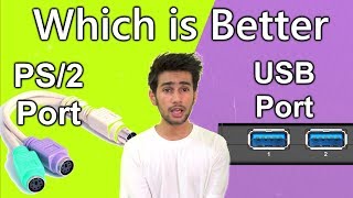 HINDI  Which is better PS2 or USB for your mouse amp keyboard amp How they work [upl. by Alacim84]