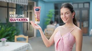 New Vaseline GlutaHya SerumInLotion  For Visibly Brighter Skin from 1st Use [upl. by Harv877]