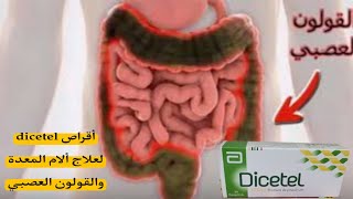 أقراص dicetel لعلاج ألام المعدة والقولون العصبي [upl. by Anairt]