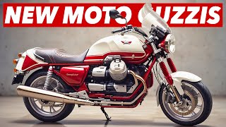 7 New Moto Guzzi Motorcycles For 2024 [upl. by Nakashima113]