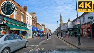 Sittingbourne Kent UK Drive 4K With Interesting Facts 2022 [upl. by Hi]