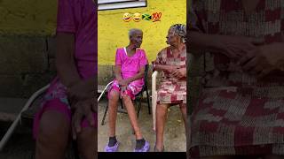 😂😂😂 Some where in Jamaica jamaicans jamaican funny shorts granny [upl. by Leumhs]