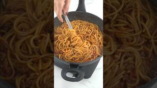 Spaghetti 🍝 🍝pasta pastarecipe spaghetti viralvideos recipe food kolaytarifler makarna [upl. by Uzzial528]