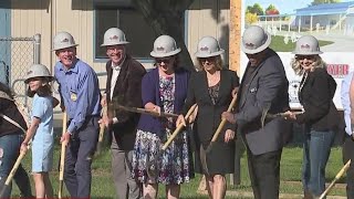 Modesto education officials break ground on school construction project [upl. by Ahseined]