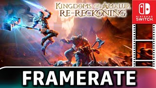 Kingdoms of Amalur ReReckoning  Nintendo Switch Frame Rate Test [upl. by Igiul]