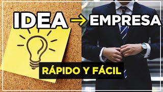 5 Pasos para Pasar de Idea de Negocio a Empresa Exitosa [upl. by Caneghem]