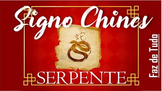 Características do Signo Chinês  Serpente [upl. by Ogata]