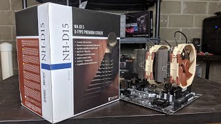 Noctua NHD15 Unboxing Overview amp Installation LGA 115x amp AM4 [upl. by Nozicka814]