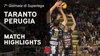 Gioiella Prisma Taranto vs Sir Susa Vim Perugia  VBW  SuperLega  Match Highlights [upl. by Ap]