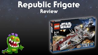 LEGO Star Wars Republic Frigate Review  LEGO 7964 Review [upl. by Enawd201]