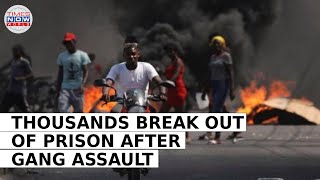 Haiti in Crisis Thousands Escape Prison After Gang Assault – Stay Informed on Caribbean Emergency [upl. by Xenos]