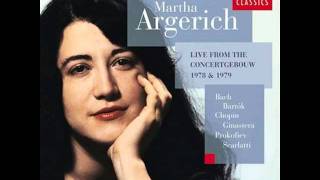 Alberto Ginastera Danzas argentinas Op2  2 Danza de la moza donosa Martha Argerich [upl. by Assirok]