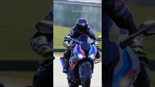 😈 BMW M1000 RR Crazy Drag Race shorts [upl. by Arodnahs119]