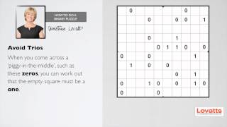 How To Do a Binary Puzzle [upl. by Vally376]