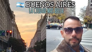 BUENOS AIRES 🇦🇷 LA MEJOR CIUDAD DE SUDAMERICA TURISMO Y RECORRIDOS GRATIS ✅ [upl. by Natanoy]