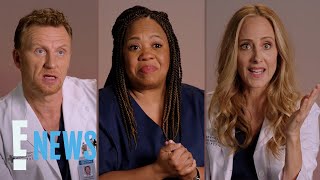 Greys Anatomy Cast Gears Up for Season 20 EXCLUSIVE FEATURETTE  E News [upl. by Nosyarg]