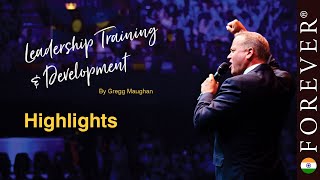 Leadership Training with Gregg Maughan  Highlights 2022  Forever Living India [upl. by Nnagrom]