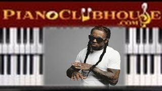 🎹 How to play quotUPROARquot by Lil Wayne easy piano tutorial lesson free [upl. by Putnam]