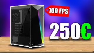 PC GAMING BARATO 250€ 1080p 100fps🈯  El mejor pc gamer ECONÓMICO por 250€  CurTech [upl. by Laurens140]