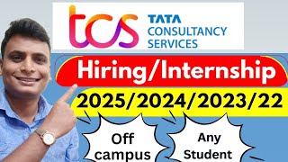 Tcs HiringInternship New Opportunities For Students And Freshers  Tcs Nqt December Announced 2023 [upl. by Auqinu]