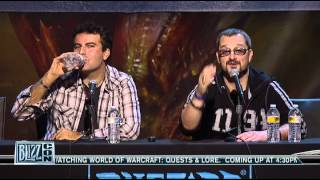 Blizzcon 2010  World of Warcraft Quest amp Lore Panel [upl. by Ambrosane853]