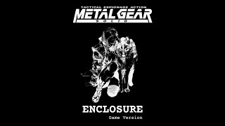 METAL GEAR SOLID  Enclosure Game Version [upl. by Fruin638]