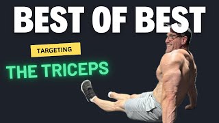 THE 5 BEST TRICEP EXERCISES FOR MASS 💪🔥🎯 [upl. by Netsrejk]