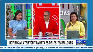 Con una meta de L725 millones inicia hoy la Teletón en Honduras [upl. by Theodora775]