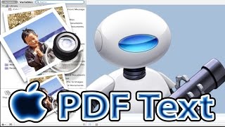 How to Extract TEXT from PDF on macOS  Convert PDF to TEXT in Automator Workflow [upl. by Utica840]