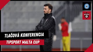 Tlačová konferencia  Sigma Olomouc vs FC Spartak Trnava  Tipsport Malta Cup [upl. by Rickert]