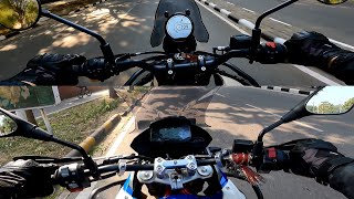 DOMINAR 400 OWNER RIDE HIMALAYAN 450 AND BMW 310 GS  RIDING EXPERIENCE [upl. by Esereht658]