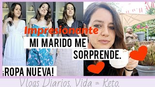 MI MARIDO me SORPRENDE GUAY 😎  IMPRESIONANTE 😲 NUEVA ROPA Milanoo VLOGS DIARIOS [upl. by Arahsak445]