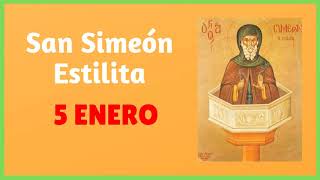 San SIMEÓN ESTILITA Historia y Biografía Completa ✔ [upl. by Doniv656]