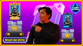 NIVEL ELITE RAPIDO  Clash Royale amp CAMFERVAL [upl. by Ajay245]