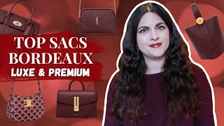 SÉLECTION • Sacs bordeaux pour lautomnehiver luxe amp premium [upl. by Delle]