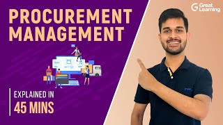 Procurement Management  Types of procurement  Great Learning [upl. by Ahsait]