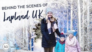 Lapland UK VLOG  Full Tour amp Meeting Father Christmas  UK Christmas Day Out [upl. by Wivina]