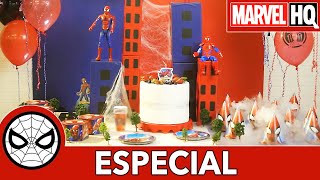 SpiderMan  Hace su fiesta de cumpleaños [upl. by Aileon98]