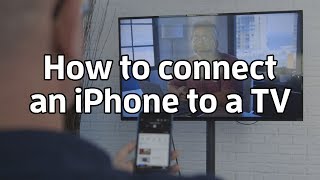 How to connect an iPhone to a TV [upl. by Otrebtuc981]