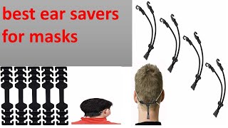 best ear savers for masks 2024 [upl. by Einwahr297]