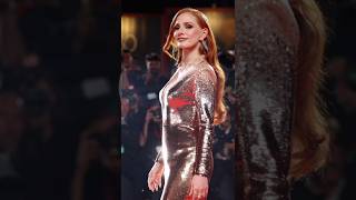 Jessica Chastain at Memory Red Carpet  Venice Film Festival 2023  redcarpet [upl. by Weir]