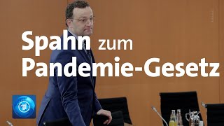 Bundesgesundheitsminister Spahn zum nächsten PandemieGesetz [upl. by Gard]