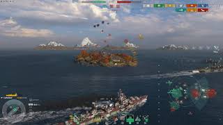 World of Warships Grozovoi Comfortable [upl. by Alemak345]