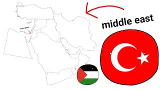 the middle east in 4 minutes [upl. by Akehsat]