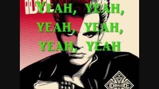 Billy Idol  Mony Mony Lyrics [upl. by Anelam713]