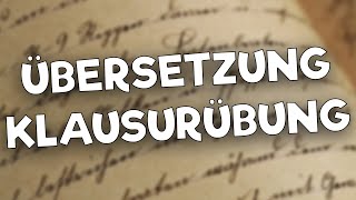 Übersetzung Latein Klausurübung mit Lösungen für Anfänger [upl. by Stillmann]