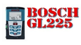 The BOSCH GLR225 Laser Distance Measurer and DesignBuild Example [upl. by Loleta]